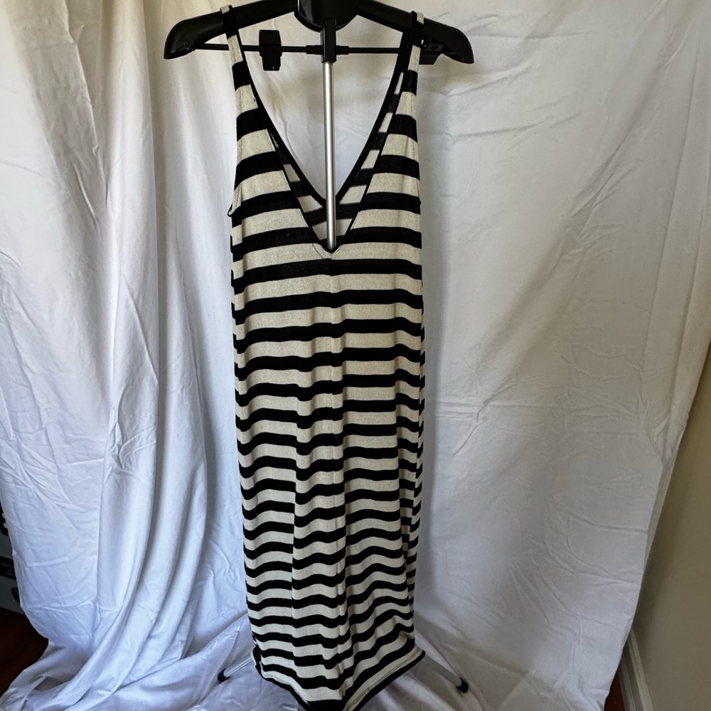 Zara Striped Knit Maxi Dress - Picture 5 of 5
